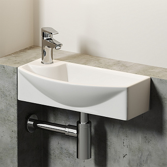 Раковина подвесная Ceramica Nova ELEMENT CN6038R 45,5х22см