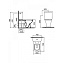 Унитаз напольный VITRA Serenada 9722B003-7205 ободковый с микролифтом
