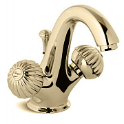 Смеситель для раковины Bongio Radiant 02521OR00 золото
