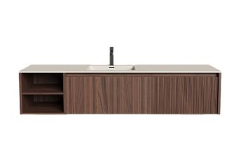 Тумба под раковину подвесная SALINI DOMINO 27D218ONA 180х50х40см