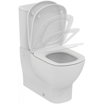 Чаша для унитаза IDEAL STANDARD TESI T0082V1 с микролифтом