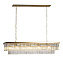 Люстра подвесная Loft It Prism Clear 10019/1200R 400Вт 10 лампочек E14