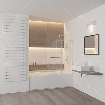 Стеклянная шторка на ванну RGW Screens SC-13 150х90см