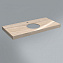 Столешница KERAMA MARAZZI CANALETTO CN100.SG560402R Керамогранит 48х100см Риальто песочный