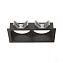 Рамка IDEAL LUX 280233 143х88мм чёрный