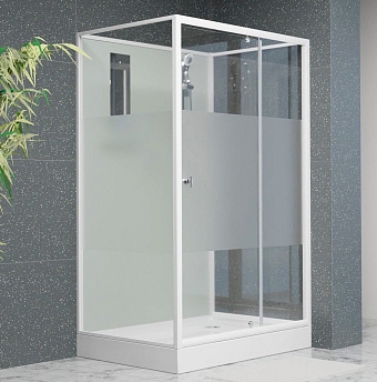 Душевая кабина RGW Andaman 411320790-95 AN-207 100х90х200см стекло матовое