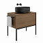 Раковина накладная KERAMA MARAZZI Artbasin SA.NN.wb.50.BLK.M 50х36см