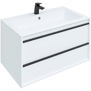 Тумба под раковину подвесная AQUANET Lino 253904 49,5х89х53см