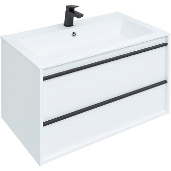 Тумба под раковину подвесная AQUANET Lino 253904 49,5х89х53см