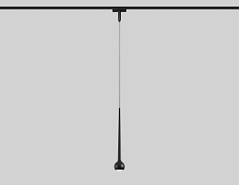 Магнитный трековый светильник Ambrella Track System GV1644 9Вт LED чёрный
