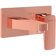 Смеситель для раковины VITRA Root Square A4273826EXP медь