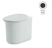 Унитаз приставной ArtCeram Chic CHV002 98 00 безободковый