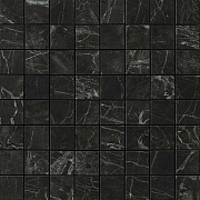Керамическая мозаика Atlas Concord Италия Marvel Pro ADQN Noir St.Laurent Mosaico Matt 30х30см 0,9кв.м.