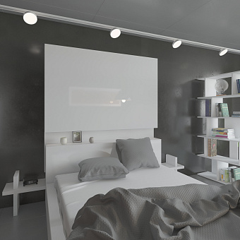 Трековый светильник Elektrostandard Pila a056104 85078/01 12Вт LED серебряный для однофазного трека