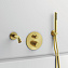 Шланговое подключение IDEAL STANDARD BC807A2 Brushed Gold