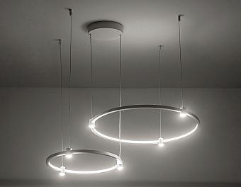 Люстра подвесная Ambrella COMFORT LineTech FL5521 45Вт 8 лампочек LED