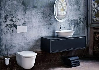 Унитаз подвесной Laufen New Classic H8208510000001 безободковый без сиденья