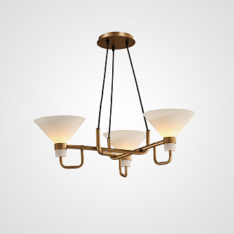 Люстра потолочная ImperiumLOFT Filla 193204-26 120Вт 3 лампочек E14