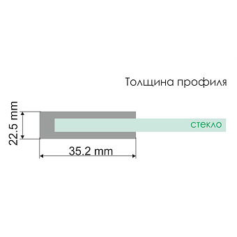 Стеклянная шторка на ванну WASSERKRAFT Main 41S02-100 LM Fixed 140х100см