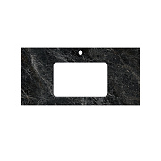 Столешница KERAMA MARAZZI Plaza PL3.VT93.100 Керамогранит 100х48см Риальто тёмный серый лаппатированный