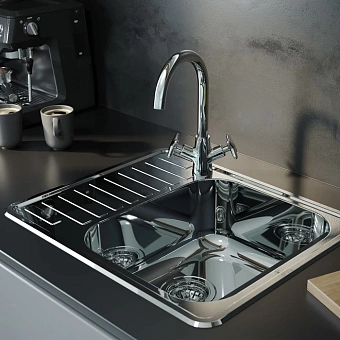 Смеситель для кухни IDDIS Acros ACRSB00i05 поворотный излив хром