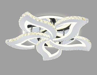 Люстра потолочная Ambrella ACRYLICA Ice FA1723 105Вт 5 лампочек LED
