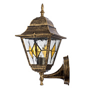 Светильник фасадный Arte Lamp BERLIN A1011AL-1BN 75Вт IP44 E27 золотой/чёрный