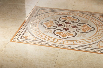 Лаппатированный керамогранит Atlas Concord Россия Unica 610015000095 Beige Ret Lap 60х60см 1,08кв.м.