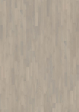 Паркетная доска KARELIA Light дуб SOFT WHITE MATT 30111781A5253111 2266х188х14мм 3,41кв.м 3-полосная