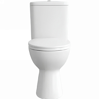 Унитаз напольный VITRA S10 9864B003-7201 безободковый с микролифтом