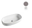 Раковина накладная ArtCeram Cognac COL005 60 00 68х35см
