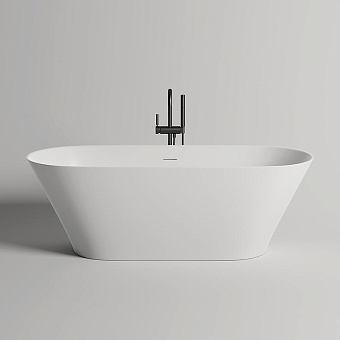 Ванна каменная SALINI MONA 102921M S-Stone матовая 180х80см отдельностоящая