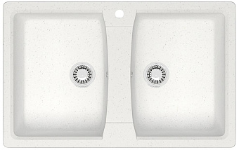 Мойка кухонная Azario Elmas CS00078330 78х50см белый