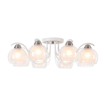 Светильник потолочный Freya Nikki FR5052-CL-08-W 60Вт E27