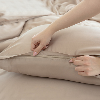 Наволочка La Prima Tencel 50х70см Beige