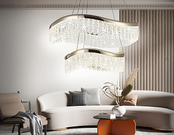 Люстра подвесная Ambrella Traditional TR49728 68Вт 2 лампочек LED