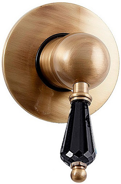 Смеситель для душа CAPRIGO ADRIA-Swarovski 01B-050-vot бронза