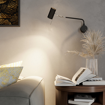 Светильник настенно-потолочный Odeon GIGI 4381/1W 10Вт GU10