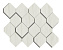 Керамическая мозаика Atlas Concord Италия MARVEL STONE AS36 Bianco Dolomite Mosaico Esagono 3D 35,3х28,2см 0,6кв.м.