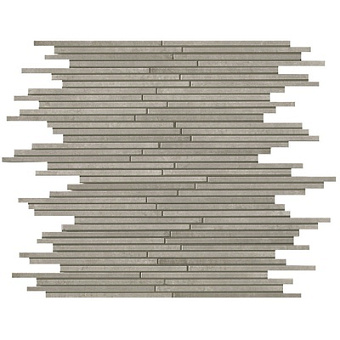 Керамическая мозаика FAP CERAMICHE Evoque fKVI Tratto Grey Mosaico 30,5х30,5см 0,56кв.м.