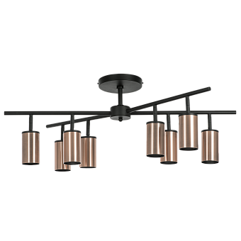 Люстра потолочная Lightstar Rullo LR728308 50Вт 8 лампочек GU10