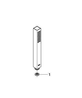 Ручной душ GROHE Euphoria Cube Stick 27888000 хром