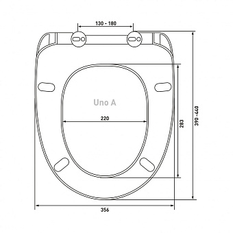 Сиденье для унитаза BERGES 10101 без микролифта
