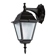 Светильник фасадный Arte Lamp BREMEN A1012AL-1BK 60Вт IP44 E27 чёрный