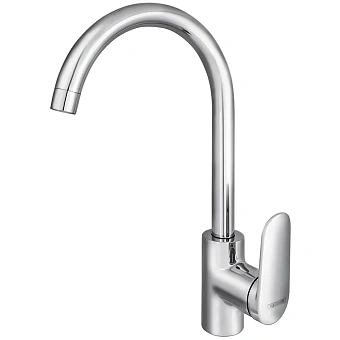 Смеситель для кухни Maxonor MN4071 поворотный излив хром