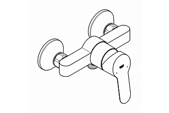 Смеситель для душа GROHE BauEdge 23333000 хром
