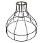 Плафон Loft It Grid Loft1153/A 180х190мм чёрный