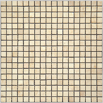 Мозаика Mir Mosaic i-Tile 4M035-15T бежевый мрамор 29,8х29,8см 0,44кв.м.