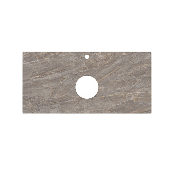Столешница KERAMA MARAZZI Plaza PL1.VT280.100 Керамогранит 100х48см Парнас пепельный лаппатированный
