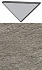 Вставка Atlas Concord Италия Klif AKCG Grey Corner A.E. 1,4х1,4см 0,004кв.м.